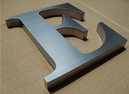 不锈钢字
