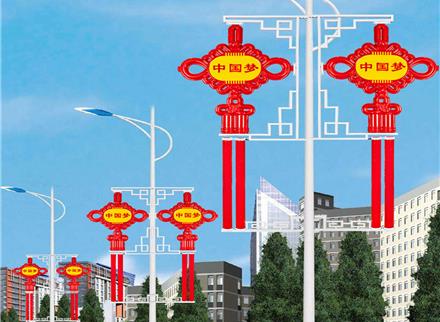 中国结路灯